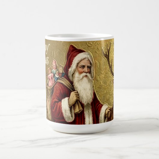 A Happy Christmas Tide Kaffeetasse (Mittel)