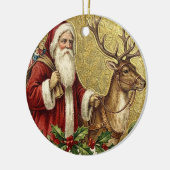 A Happy Christmas Tide Keramik Ornament (Links)