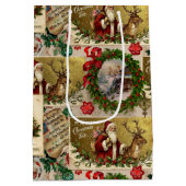 A Happy Christmas Tide Mittlere Geschenktüte (Rückseite)