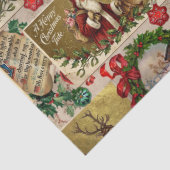 A Happy Christmas Tide Seidenpapier (Detail)