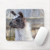 A Happy Llama Mousepad (Mit Mouse)