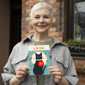 A+ Happy Mütter Day to World Best Cat Mama Card