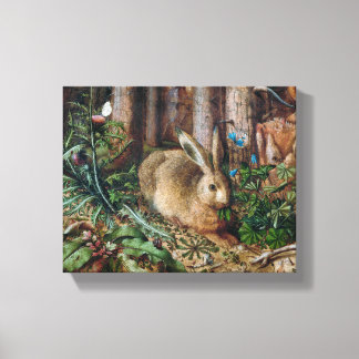 A Hare in the Forest (1585) , Canvas  Leinwanddruck