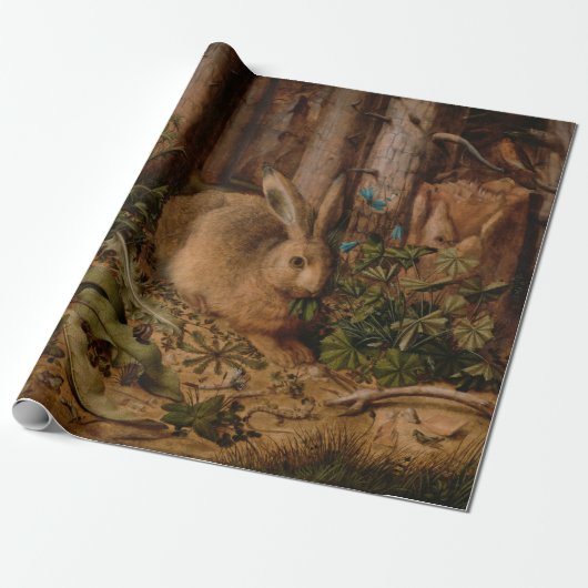 A Hare in the Forest (von Hans Hoffmann) Geschenkpapier (Ungerollt)