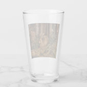 A Hare in the Forest (von Hans Hoffmann) Glas (Rückseite)