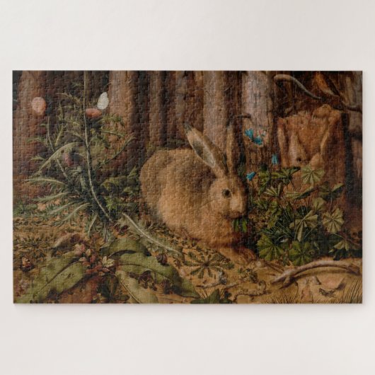A Hare in the Forest (von Hans Hoffmann) Puzzle (Horizontal)