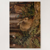 A Hare in the Forest (von Hans Hoffmann) Puzzle (Vertikal)