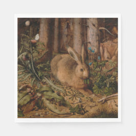 A Hare in the Forest (von Hans Hoffmann) Serviette