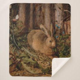 A Hare in the Forest (von Hans Hoffmann) Sherpadecke