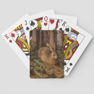 A Hare in the Forest (von Hans Hoffmann) Spielkarten