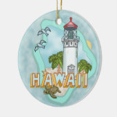 A Hawaii Lighthouse Keramik Ornament (Links)