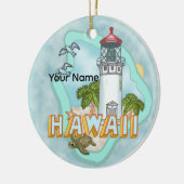 A Hawaii Lighthouse Keramik Ornament (Links)