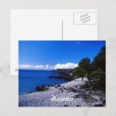 a, Hawaii Postkarte (Vorne/Hinten)