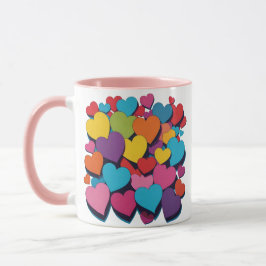 A Heap of Love Personalized Mug Tasse