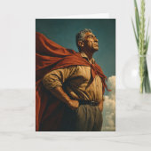 A) Heldenhaftigkeit Vater Karte (Vorderseite)