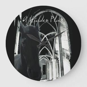 A Hidden Place - Wall Clock Große Wanduhr