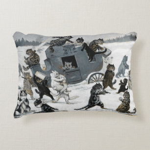 A Highway Robbery von Louis William Wain Dekokissen