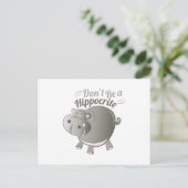 A Hippocrite Postkarte (Stehend Vorderseite)