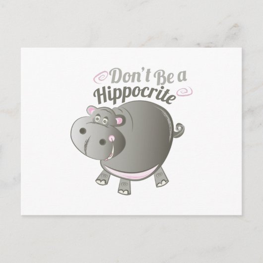 A Hippocrite Postkarte (Vorderseite)