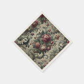 🌹 A Hollow Inheritance – Gothic Victorian Serviette (Ecke)