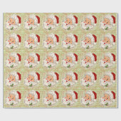 A Holly, Jolly Apple Cheeked Santa Claus, Teil 2 Geschenkpapier (Flach)