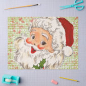 A Holly, Jolly Apple Cheeked Santa Claus, Teil 2 Seidenpapier (Basteln)