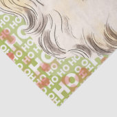 A Holly, Jolly Apple Cheeked Santa Claus, Teil 2 Seidenpapier (Detail)