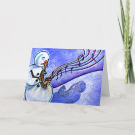 A Horn for Playing Feiertagskarte