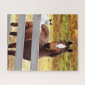 "A Horse & Her Cat" Puzzle (Horizontal)