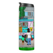 A Hot Summer Day | A Whimsical Illustration Thermosbecher (Nach rechts gedreht)