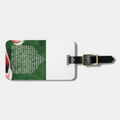 A House Becomes A Home Luggage Tag Gepäckanhänger (Vorderseite horizontal)