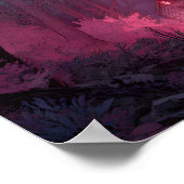 A House in the Woods Poster (Ecke)