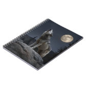 A Howling Wolf Notizblock (Linke Seite)