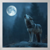 A Howling Wolf Poster (Vorne)