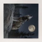 A Howling Wolf Puzzle (Horizontal)