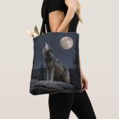 A Howling Wolf Tasche (Von Nahem)