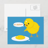 ¡A Huevo! Postkarte (Vorne/Hinten)