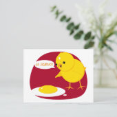 ¡A Huevo! Postkarte (Stehend Vorderseite)