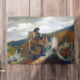 A Huntsman and Hogs Winslow Homer Circa 1891 Poster
