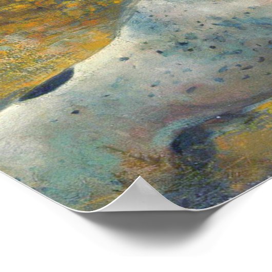 A Huntsman and Hogs Winslow Homer Circa 1891 Poster (Ecke)