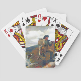 A Huntsman and Hogs Winslow Homer Circa 1891 Spielkarten