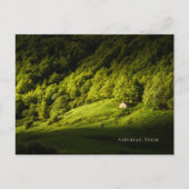 A hut in the valley, Asturias travel Postkarte (Vorderseite)
