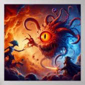 A.I. Beholder Battle Poster (Vorne)