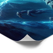 A.I. Blauer Drachenblitz Poster (Ecke)