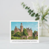 a. i. Gemini generierte Kasteel WESTERVELT. Postkarte (Stehend Vorderseite)