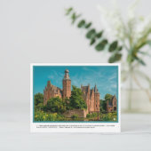a. i. Gemini generierte Kasteel WESTERVELT. Postkarte (Stehend Vorderseite)