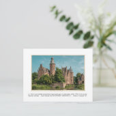 a. i. Gemini generierte Kasteel WESTERVELT. Postkarte (Stehend Vorderseite)