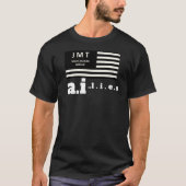 A.I. LIES. Basic Dunkles T-Shirt (Vorderseite)
