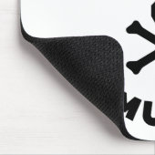 A.I. Must Die™ Logo (Fette Schrift) Mauspad (Ecke)