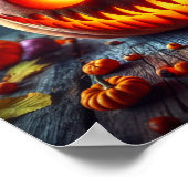 A.I. Nefarious Jack-o'-Laterne Poster (Ecke)